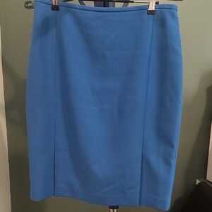 Calvin Klein Blue Pencil Skirt for Work